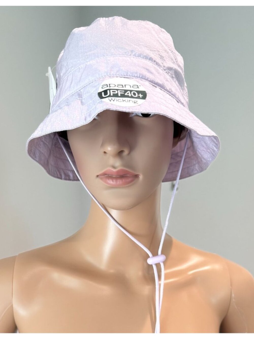 Apana Women's NWT Lavender Purple Bucket Hat UPF 40+ Wicking Yoga Outdoor OS